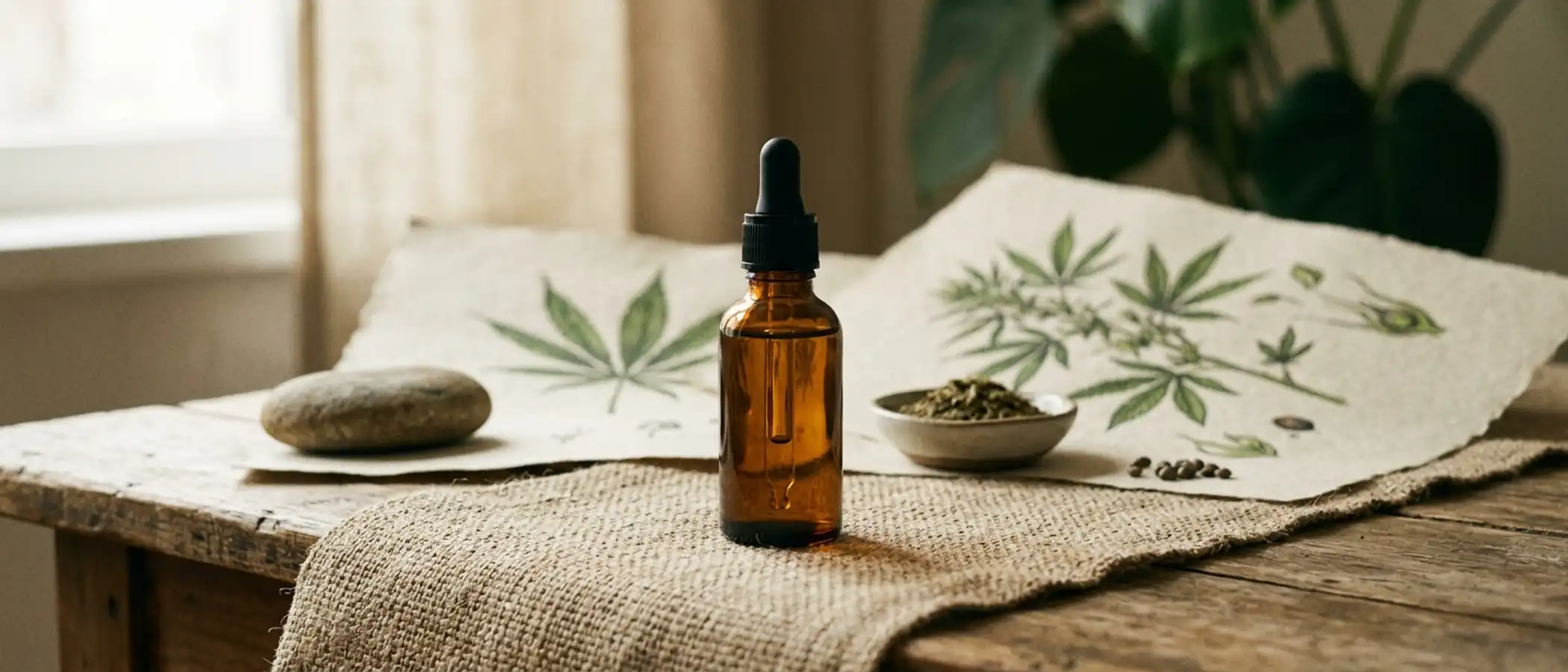 CBD-Öl — redaktionelles Titelbild von CBDWissen