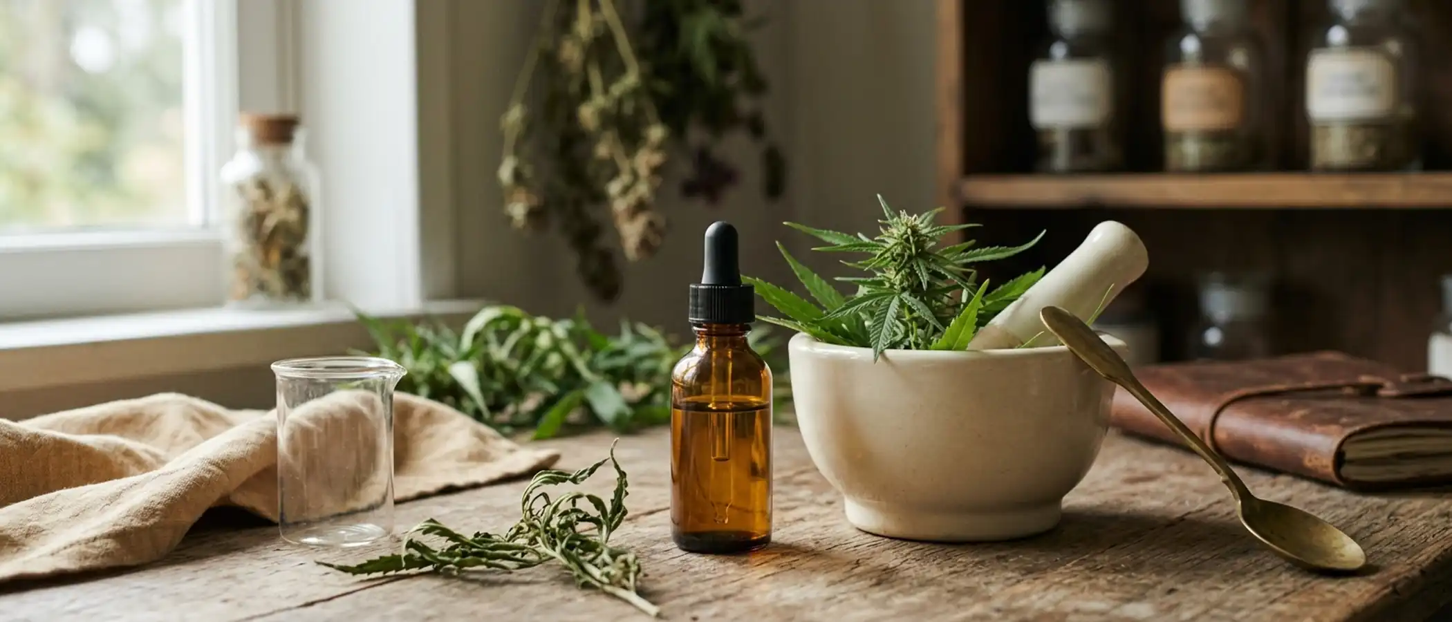 CBD und die Haut — redaktionelles Titelbild von CBDWissen